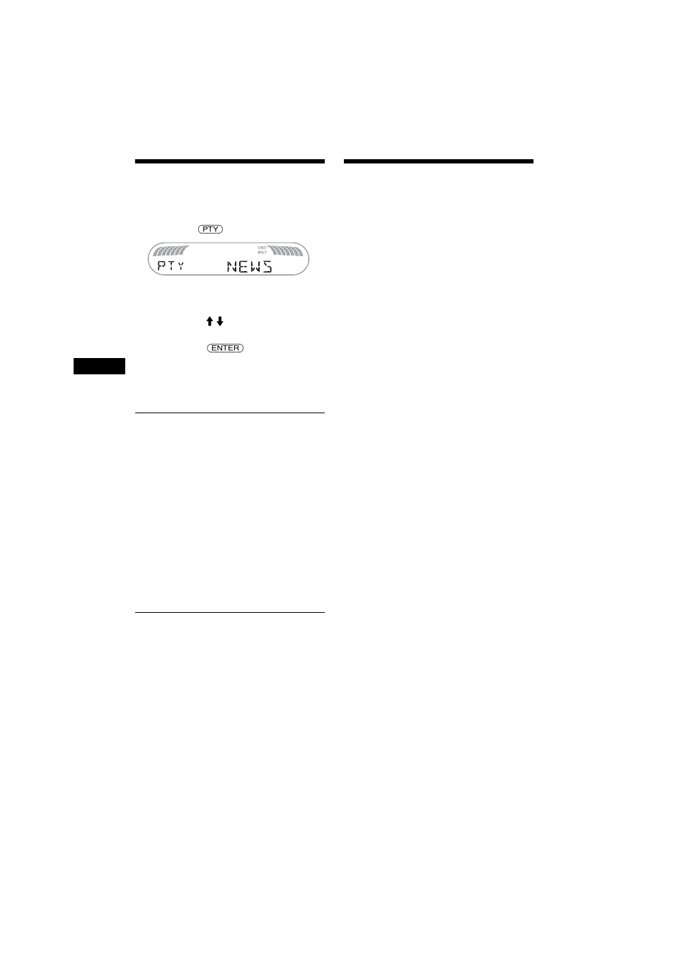 Auswählen des programmtyps (pty), Einstellen der uhrzeit (ct) | Sony MEX-R1 User Manual | Page 92 / 288