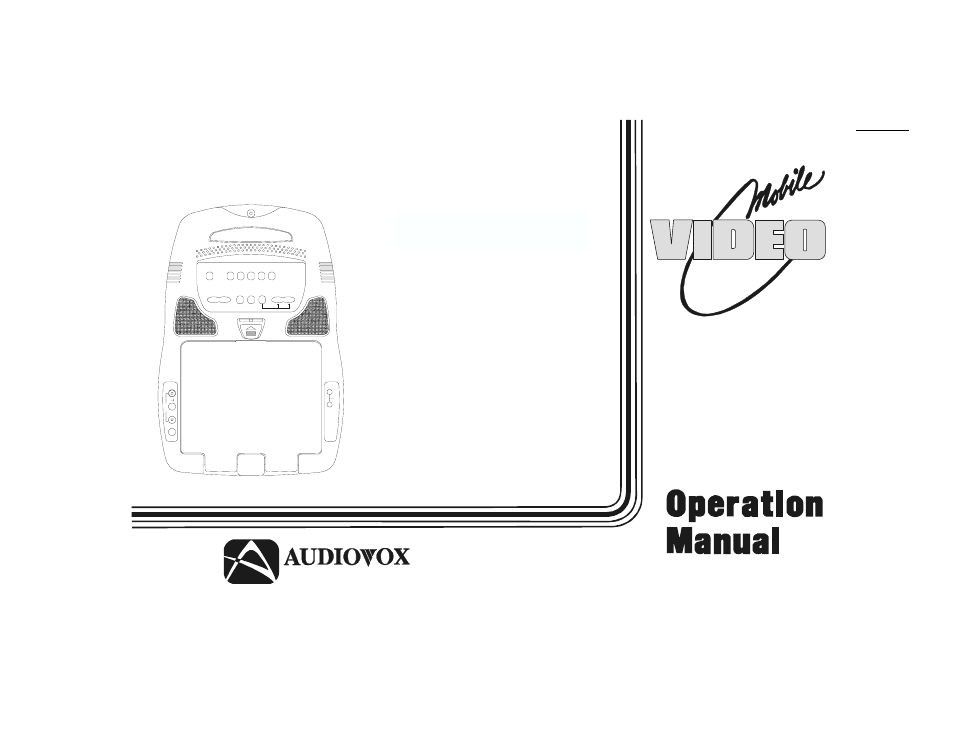 Audiovox PROVE8 User Manual | 32 pages