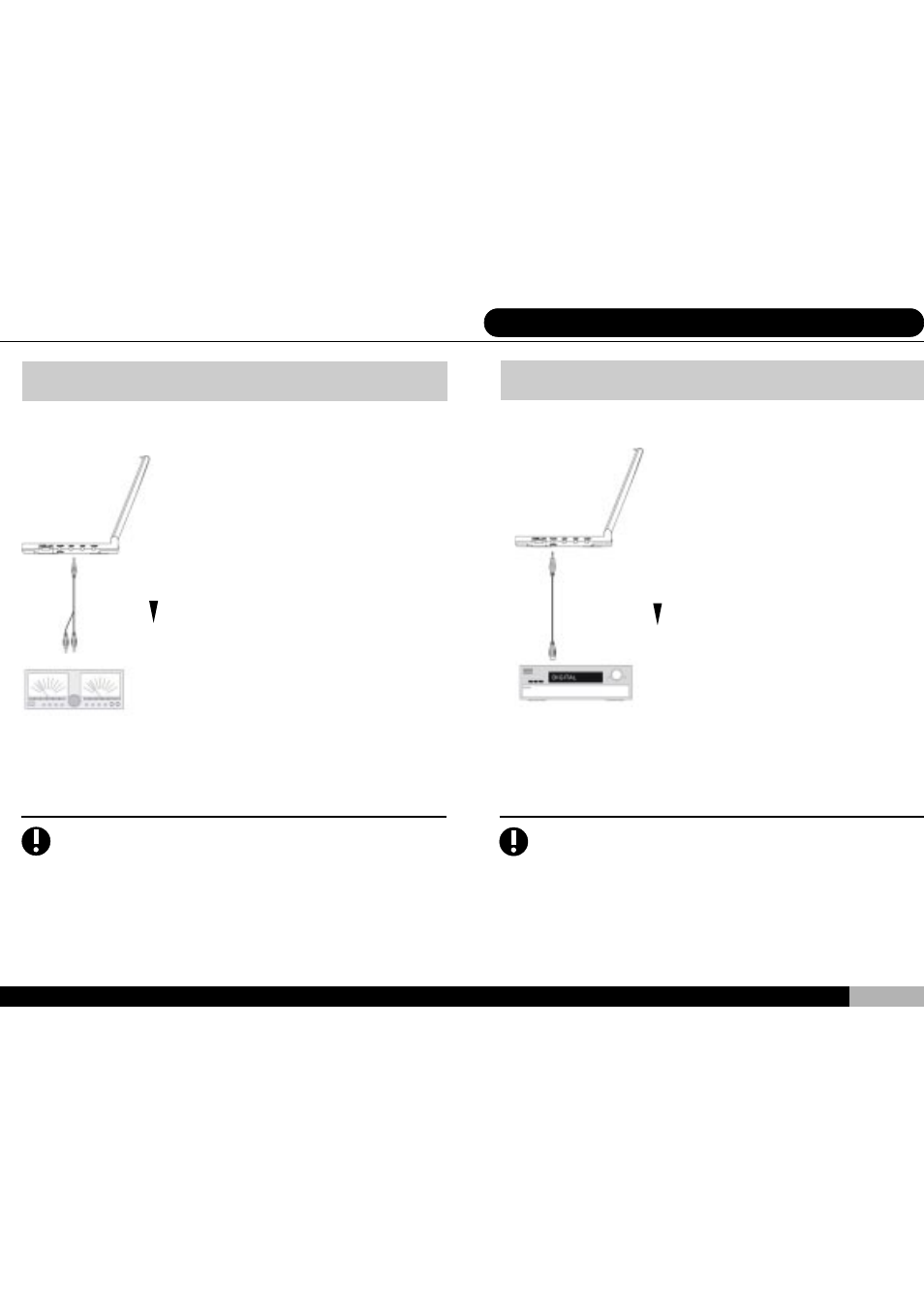 49 10. connecting av peripherals, Configuration vi: digital audio signal output | Audiovox D1700 User Manual | Page 49 / 61