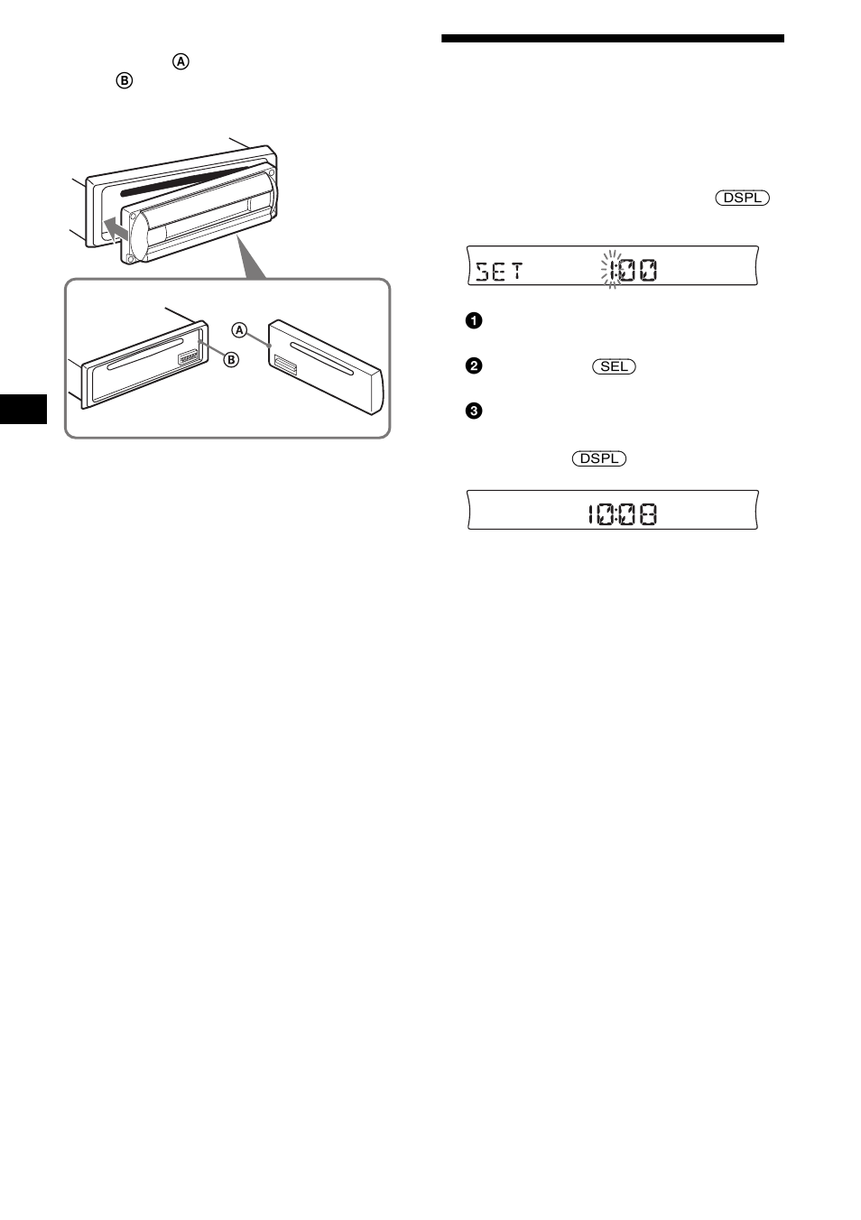 Einstellen der uhr | Sony CDX-R3000 User Manual | Page 32 / 122