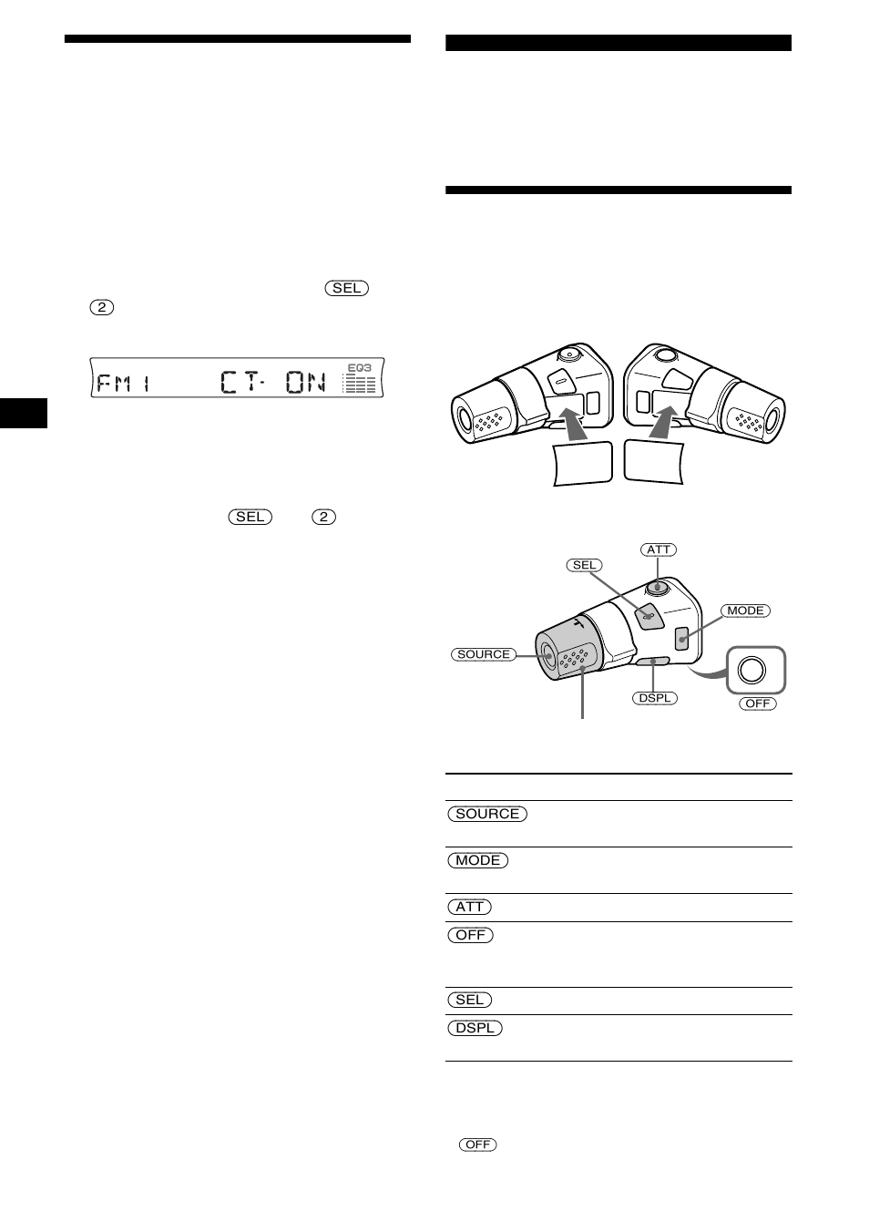 Automatisches einstellen der uhr, Ct (clock time), Weitere funktionen | Der joystick, Seite 16, 16 automatisches einstellen der uhr | Sony CDX-R3000 User Manual | Page 40 / 122