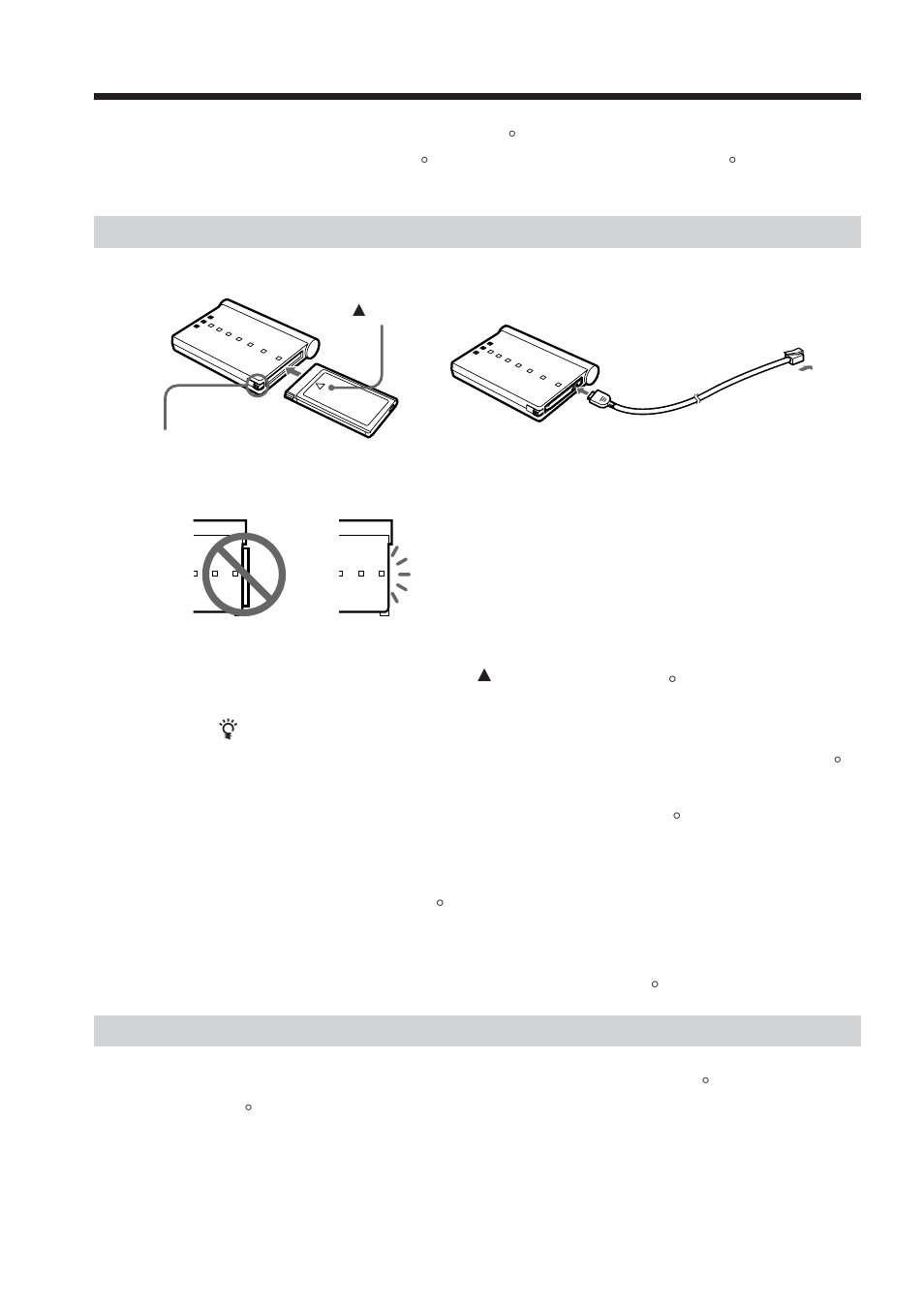 本機的準備工作, 將專用數據機插.和專用數據機電纜裝於帶bluetooth 功能的數據機適配器上, 準備電源 | Sony BTA-NW1A User Manual | Page 102 / 156