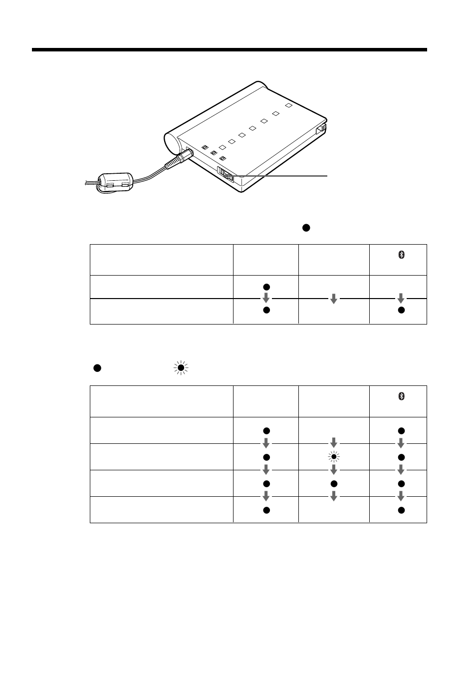 Kommunicera med en bluetooth enhet | Sony BTA-NW1A User Manual | Page 61 / 156