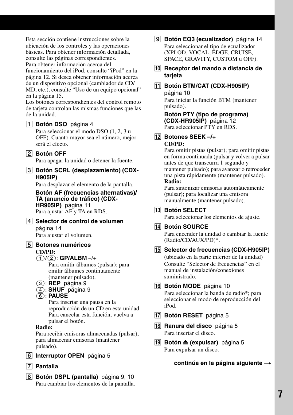 Sony CDX-H905iP User Manual | Page 53 / 136