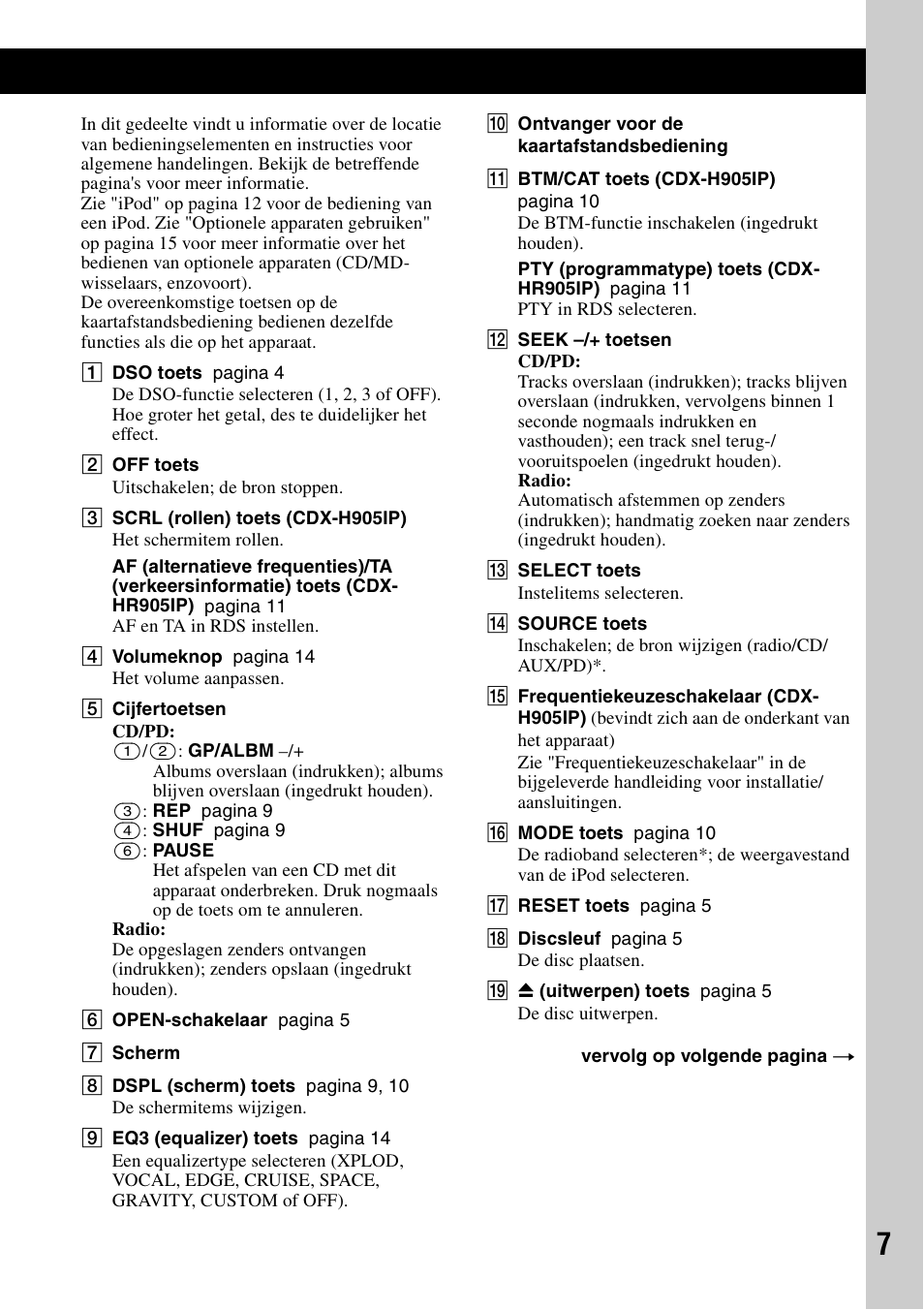Sony CDX-H905iP User Manual | Page 97 / 136