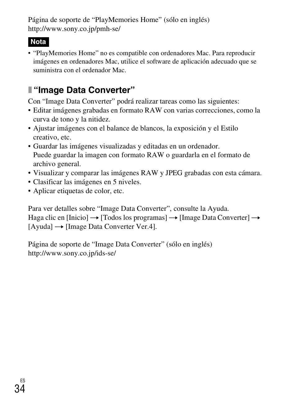 X“image data converter | Sony NEX-F3 User Manual | Page 192 / 522