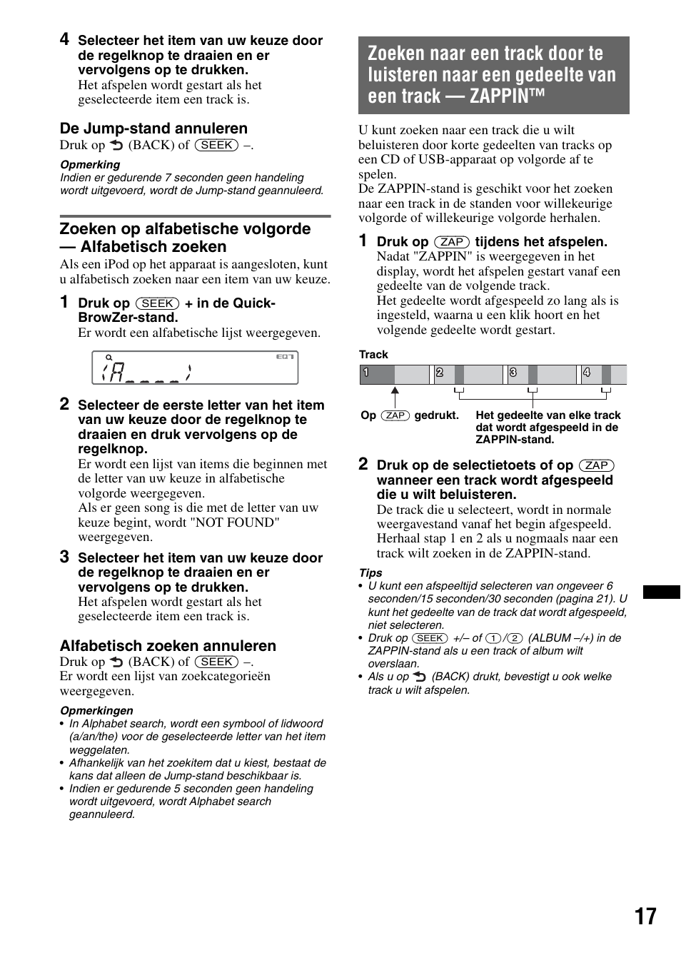Sony CDX-GT550UI User Manual | Page 127 / 140