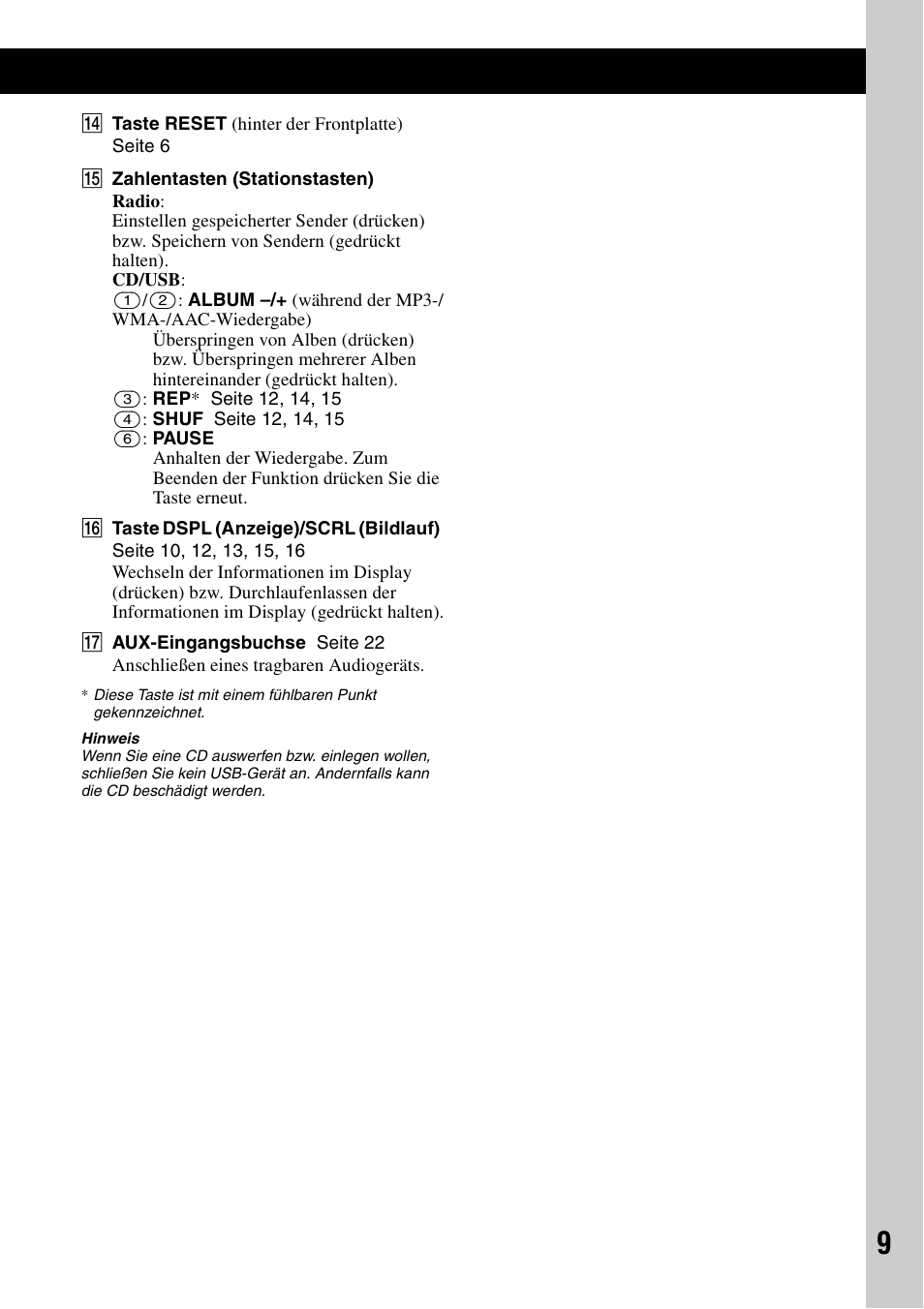 Sony CDX-GT550UI User Manual | Page 35 / 140