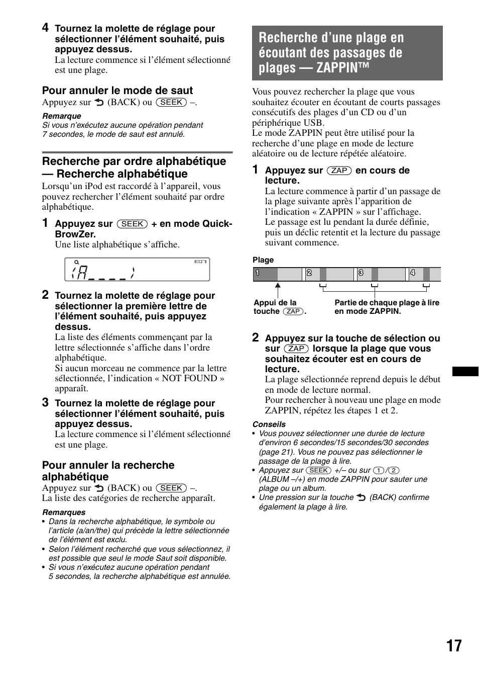 Sony CDX-GT550UI User Manual | Page 71 / 140