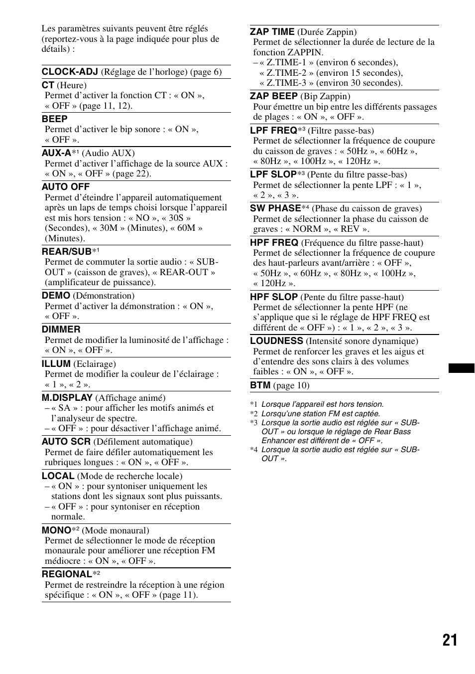 Sony CDX-GT550UI User Manual | Page 75 / 140