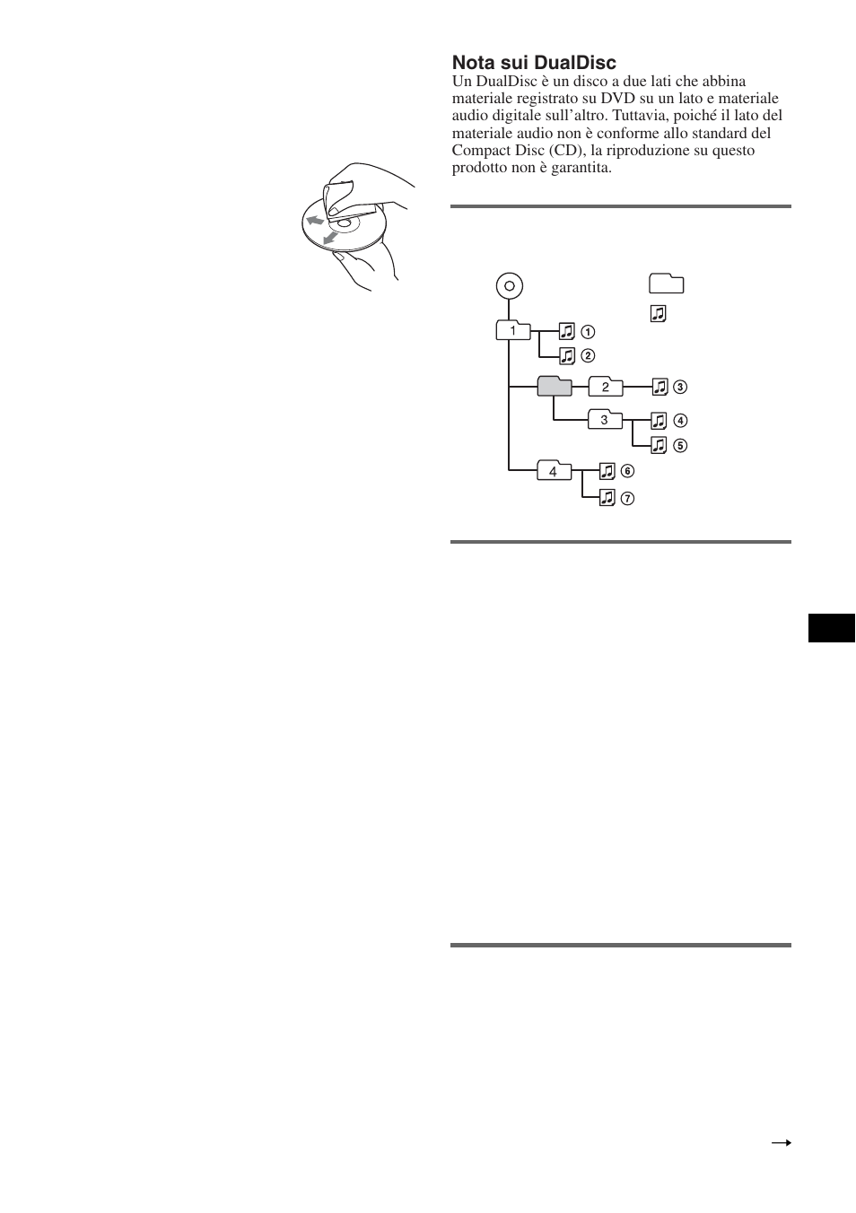 Ordine di riproduzione dei file mp3/ wma, Informazioni sui file mp3, Informazioni sui file wma | Sony CDX-M10 User Manual | Page 109 / 116