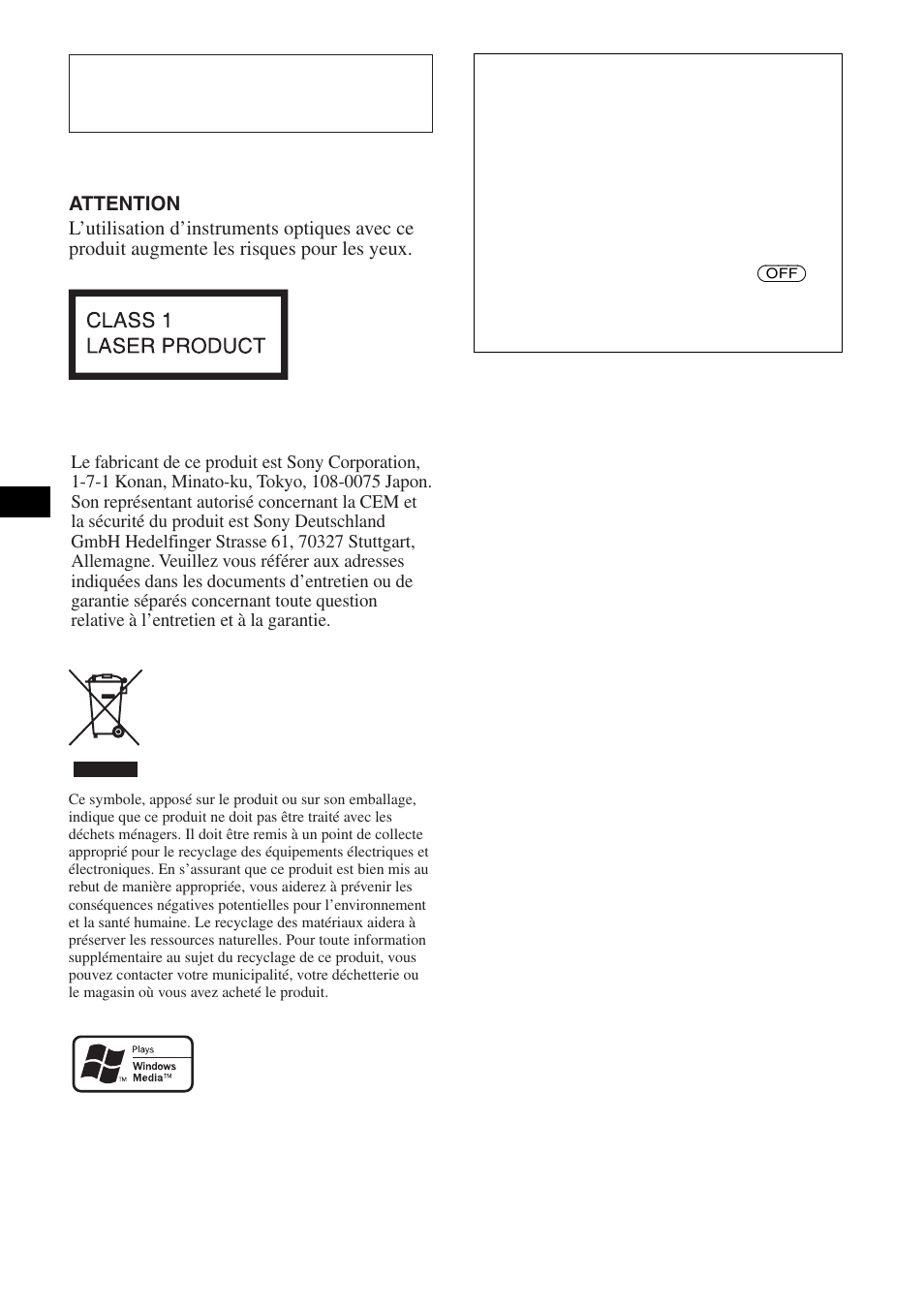 Sony CDX-M10 User Manual | Page 20 / 116