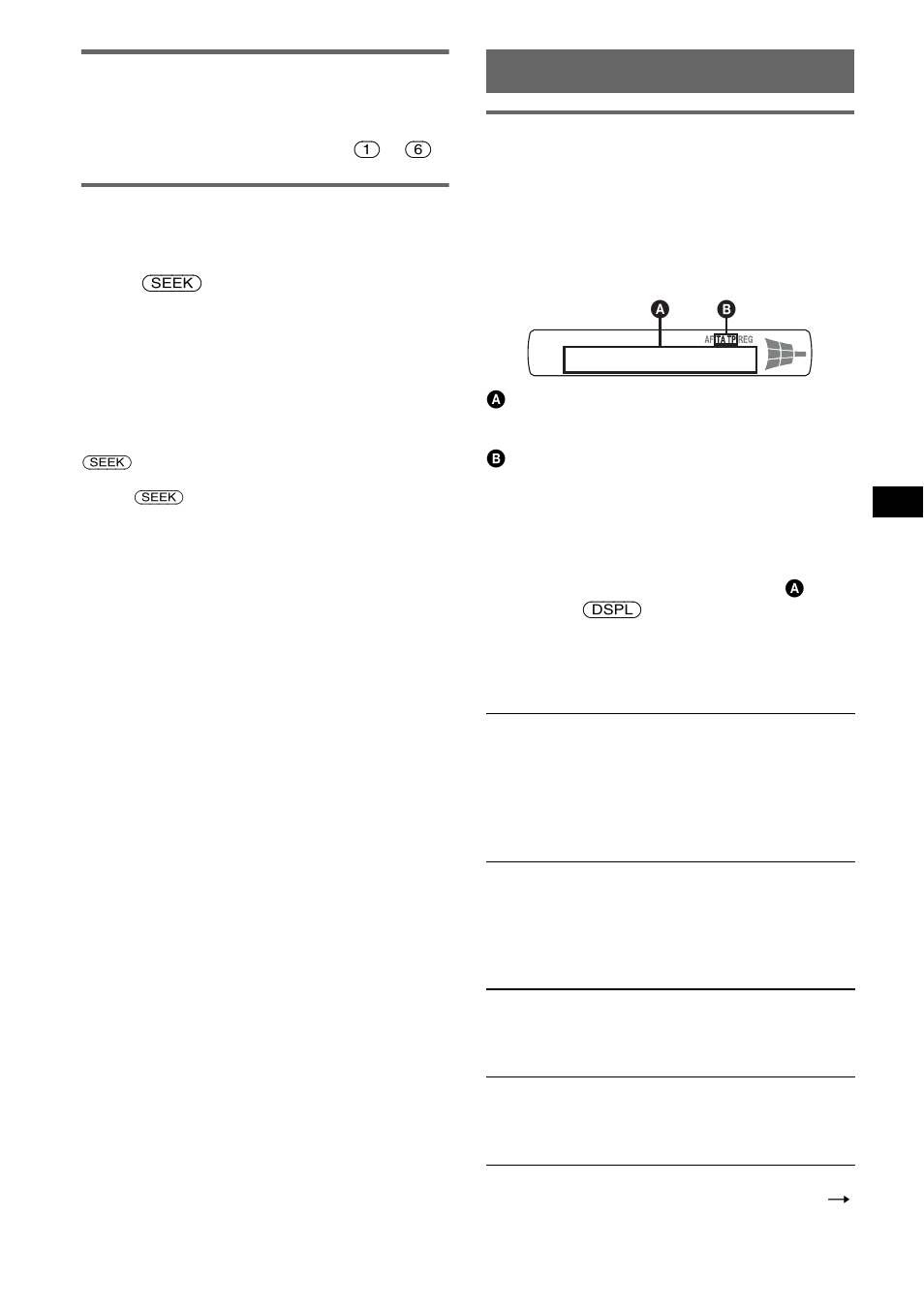 Réception des stations mémorisées, Recherche automatique des fréquences, Rds (cdx-mr10) | Aperçu | Sony CDX-M10 User Manual | Page 27 / 116