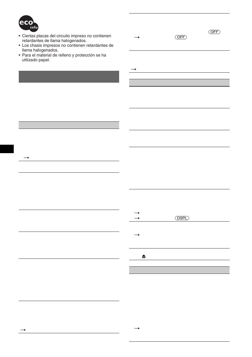 Solución de problemas | Sony CDX-M10 User Manual | Page 56 / 116