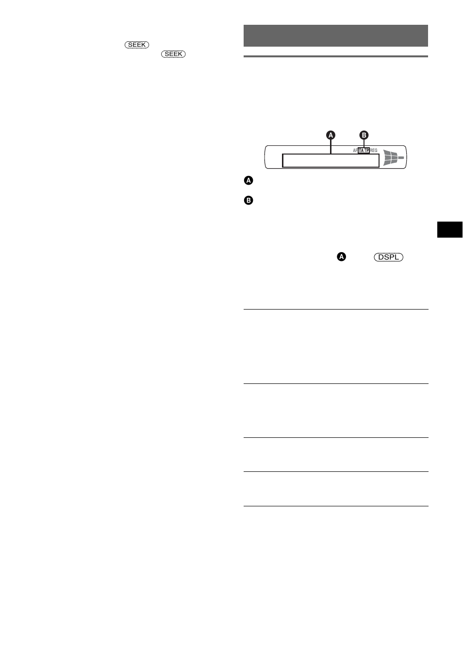 Rds (cdx-mr10), Overview | Sony CDX-M10 User Manual | Page 9 / 116