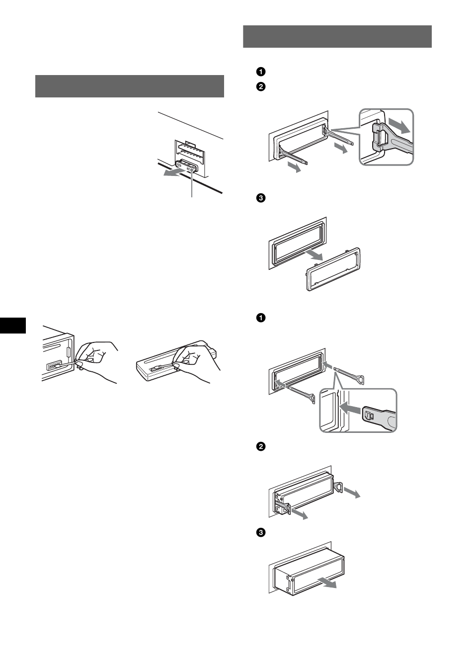 Onderhoud, Het apparaat verwijderen, Onderhoud het apparaat verwijderen | Sony CDX-M10 User Manual | Page 92 / 116