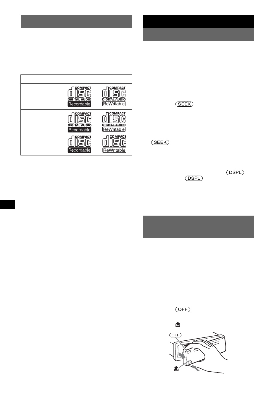 Congratulazioni, Operazioni preliminari, Impostazione dell’orologio | Rimozione del pannello anteriore, Operazioni preliminari impostazione dell’orologio | Sony CDX-M10 User Manual | Page 98 / 116