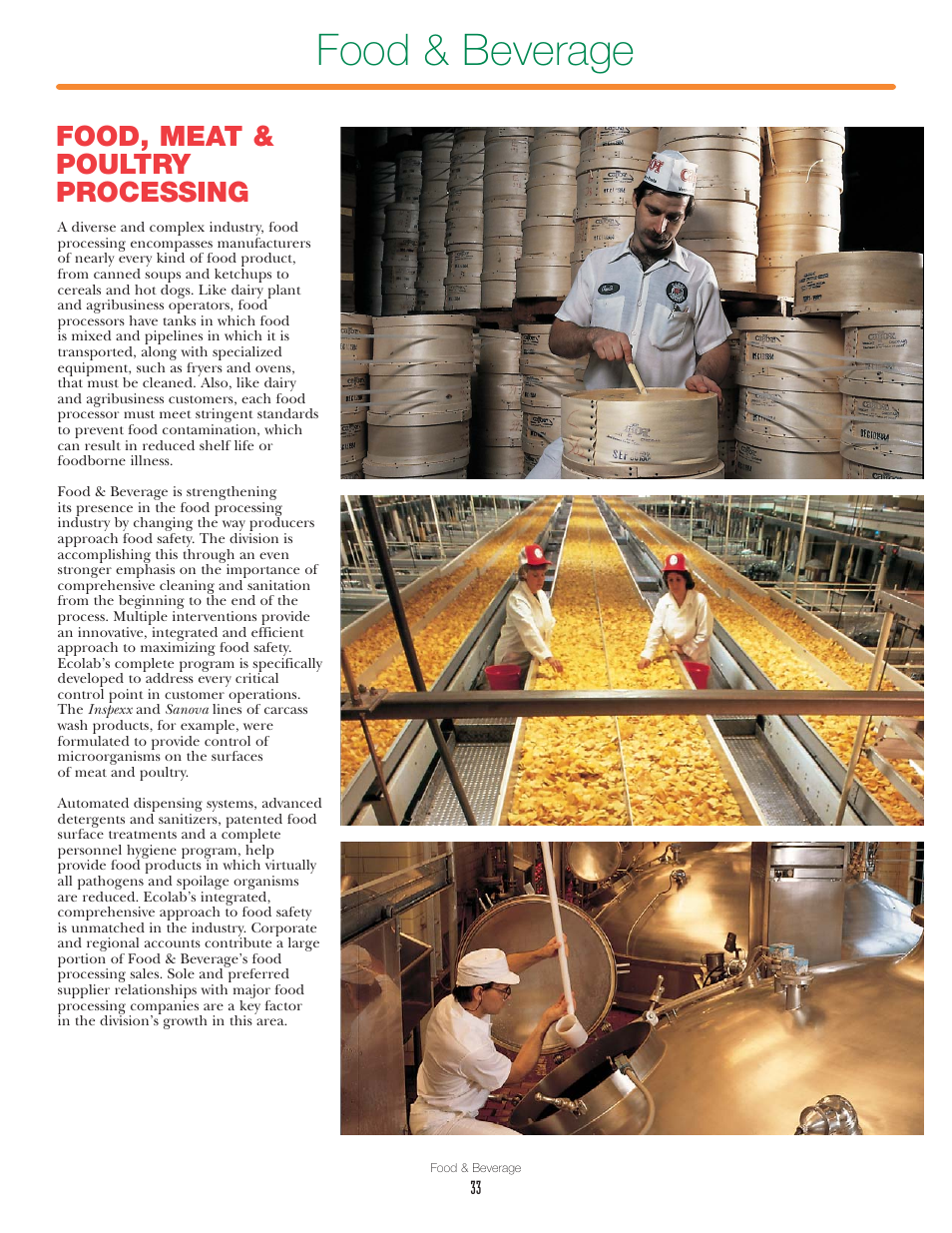 Food & beverage, Food, meat & poultry processing | Anetsberger Brothers Food & Beverage Maker User Manual | Page 4 / 6