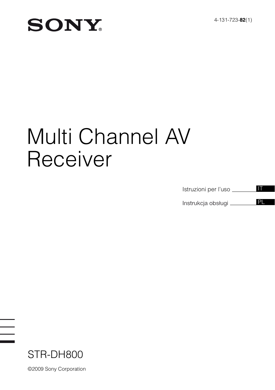 Sony STR-DH800 User Manual | 252 pages