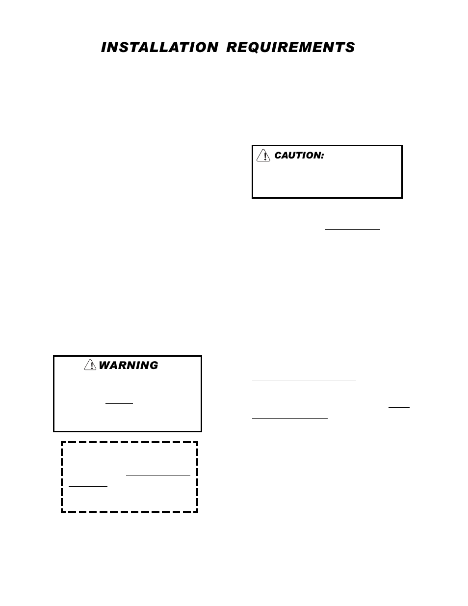 Installation requirements, Fryer restraining device installation instructions | Anetsberger Brothers 14VFS User Manual | Page 6 / 20