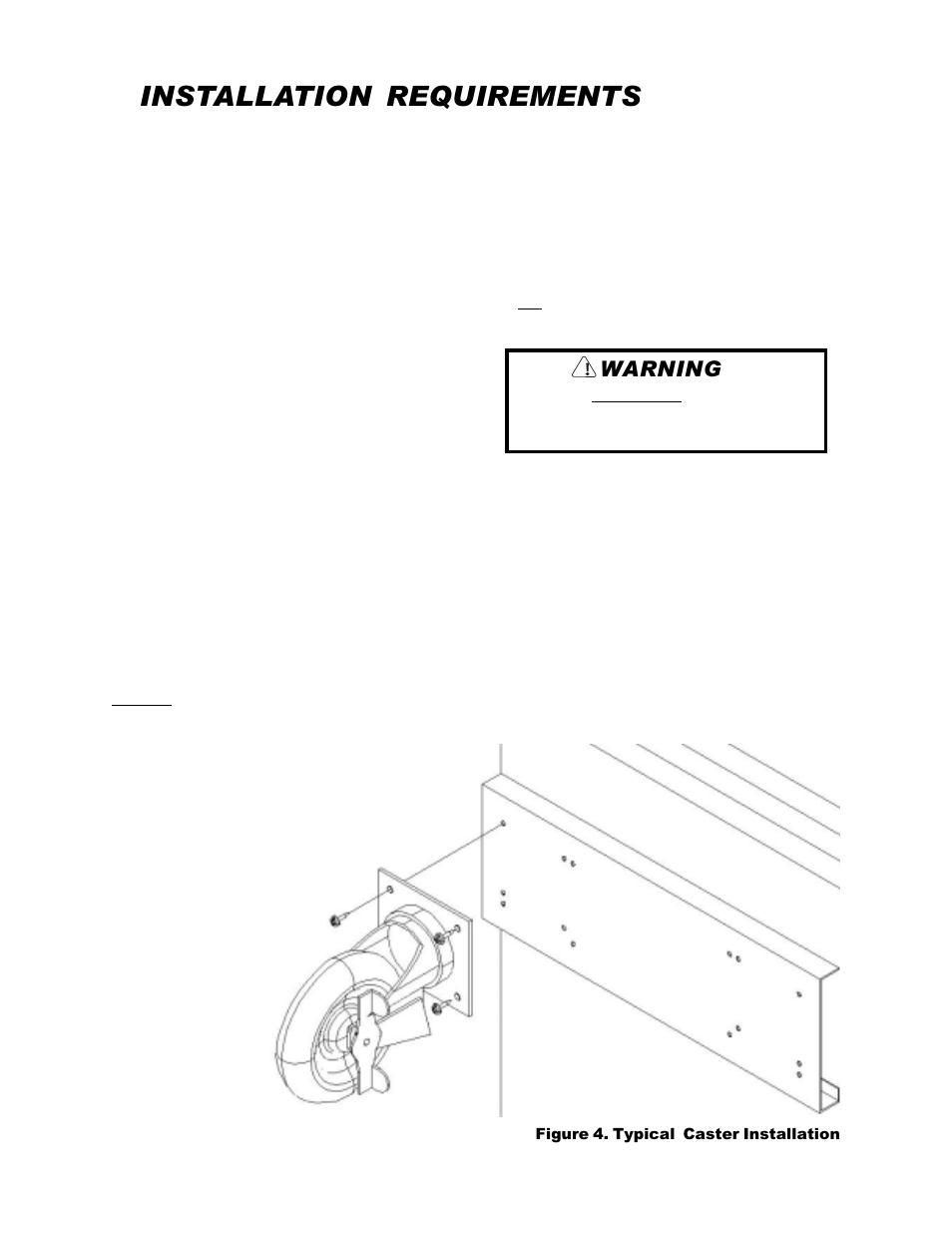 Installation requirements, Continued) | Anetsberger Brothers 14VFS User Manual | Page 8 / 20