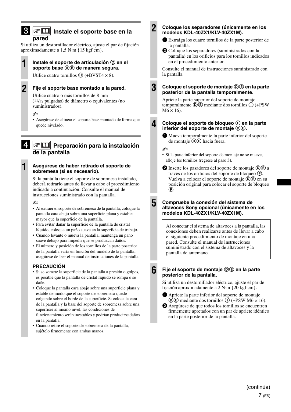 Sony SU-WL700 User Manual | Page 21 / 68