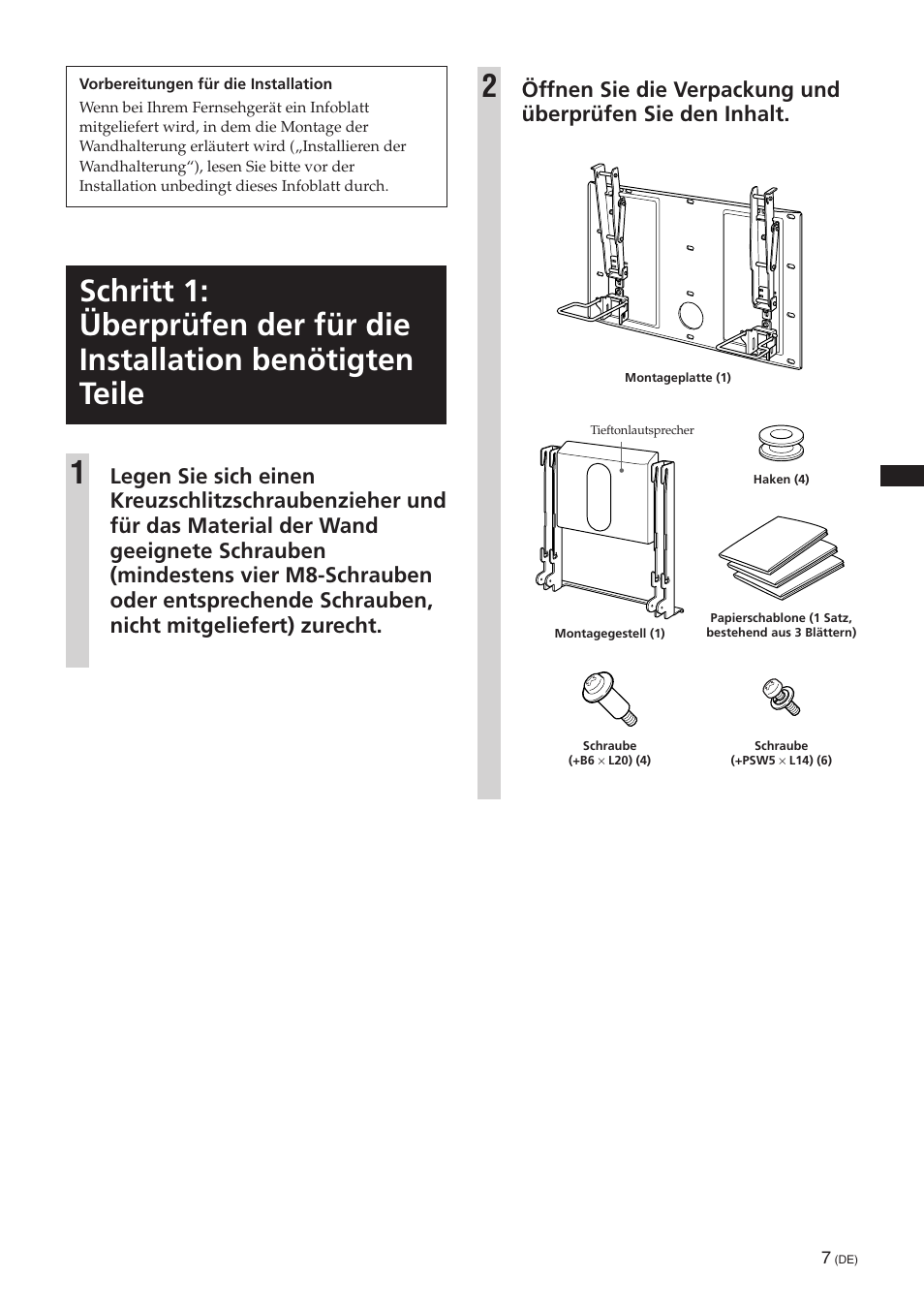 Sony SU-PW3M User Manual | Page 23 / 116