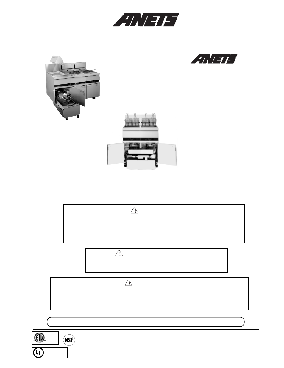 Anetsberger Brothers FM-14 User Manual | 9 pages