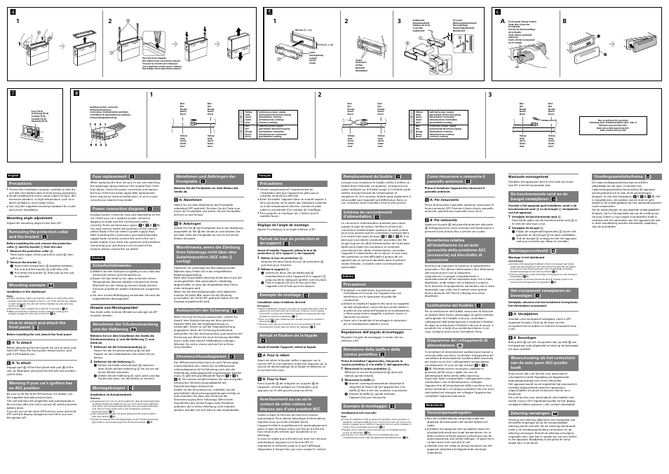 Sony CDX-G1000U User Manual | Page 2 / 2