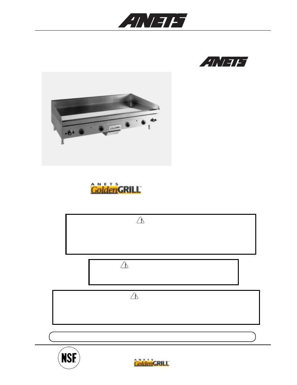 Anetsberger Brothers MG User Manual | 14 pages