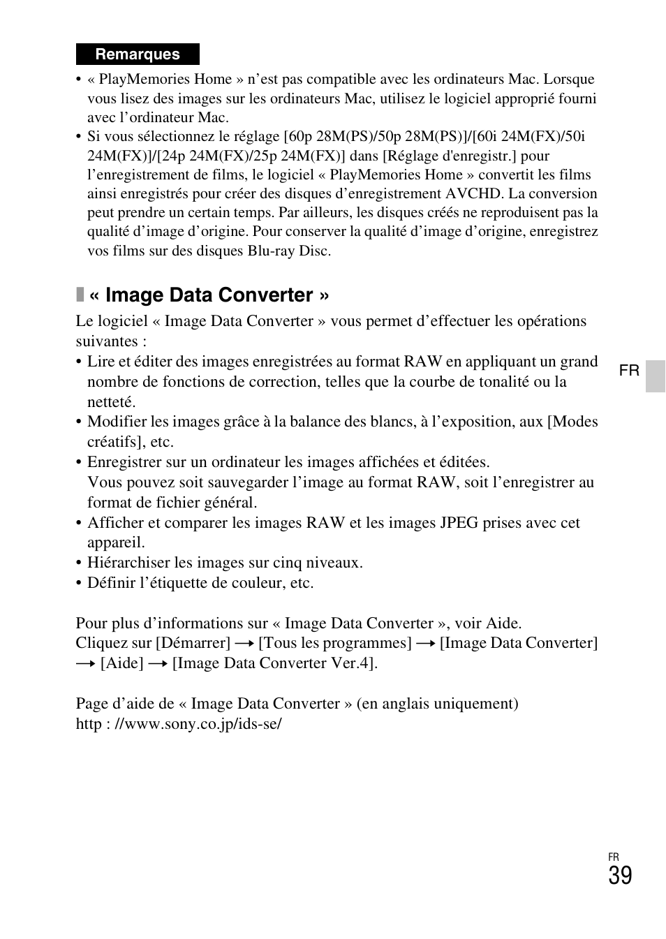 X« image data converter | Sony NEX-6L User Manual | Page 101 / 627