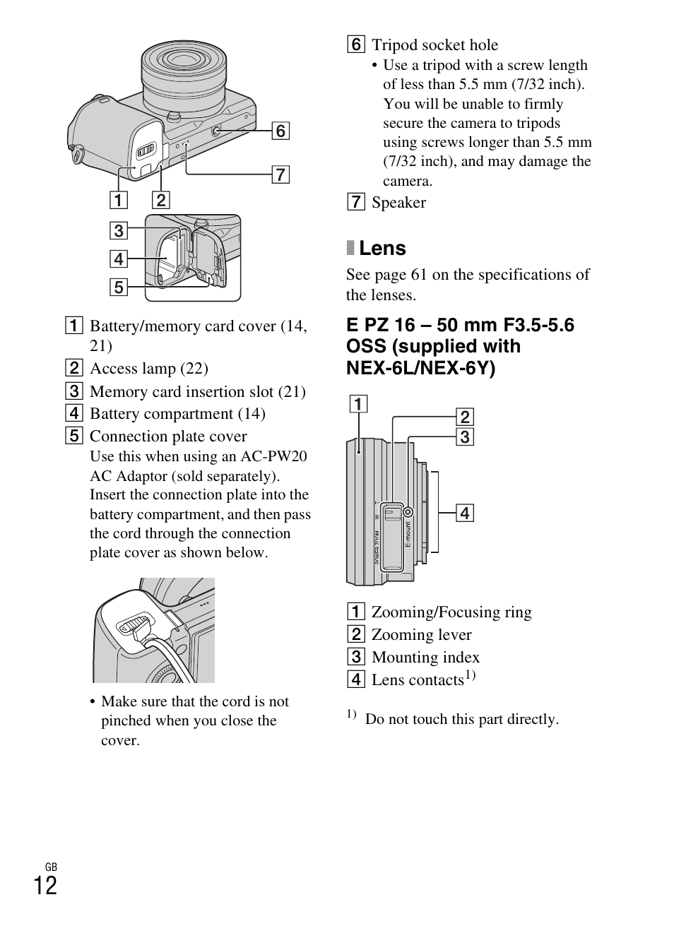 Xlens | Sony NEX-6L User Manual | Page 12 / 627