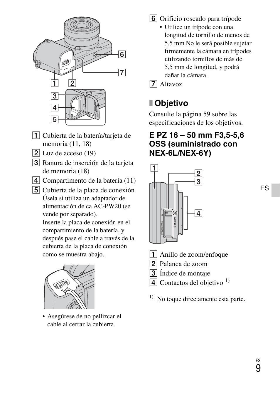 Xobjetivo | Sony NEX-6L User Manual | Page 201 / 627