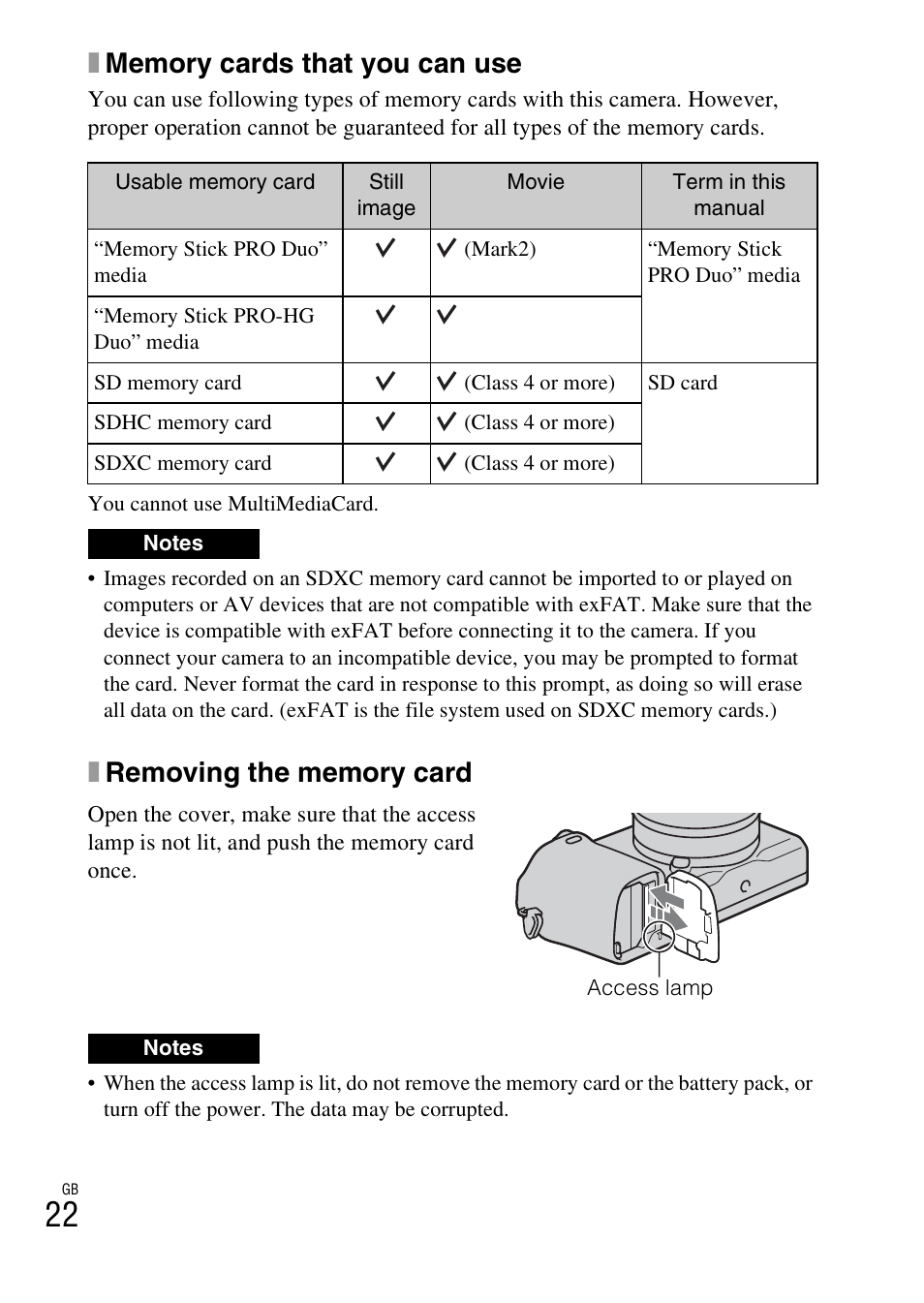 Sony NEX-6L User Manual | Page 22 / 627