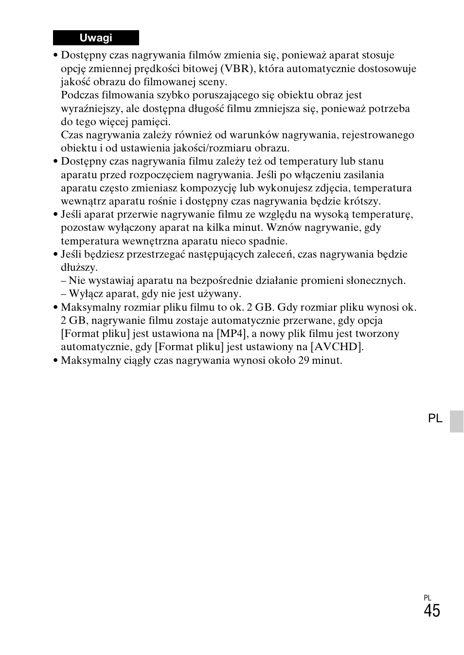 Sony NEX-6L User Manual | Page 483 / 627