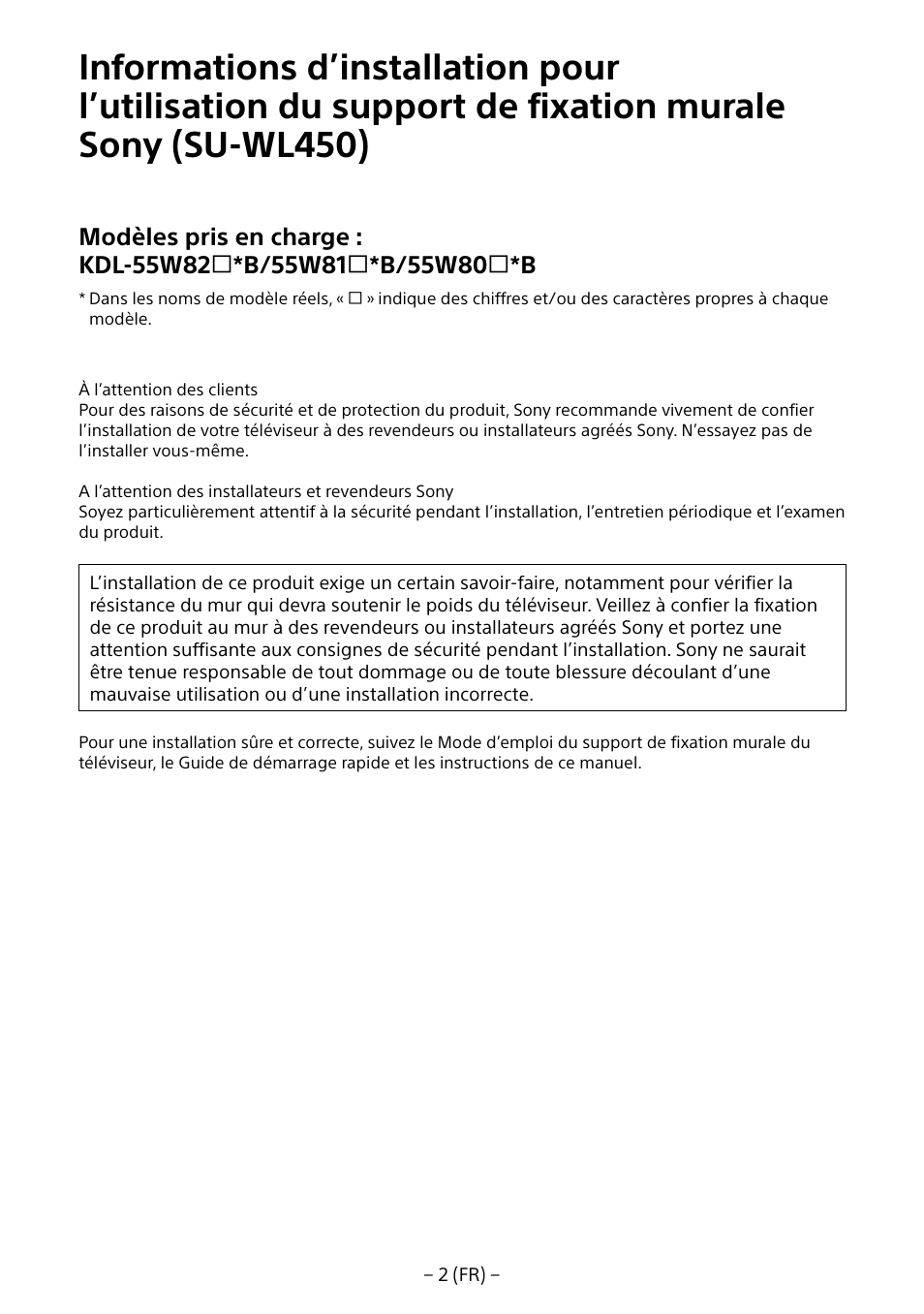 Sony KDL-55W805B User Manual | Page 13 / 321