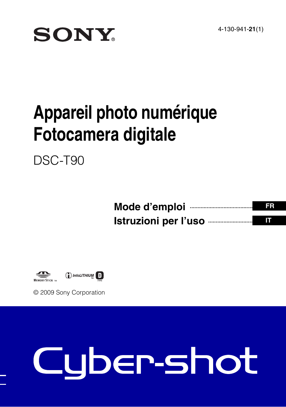 Sony DSC-T90 User Manual | 120 pages