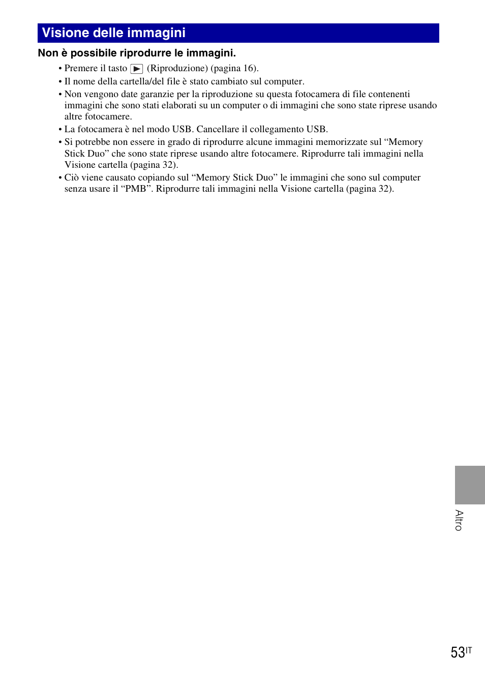 Visione delle immagini | Sony DSC-T90 User Manual | Page 115 / 120