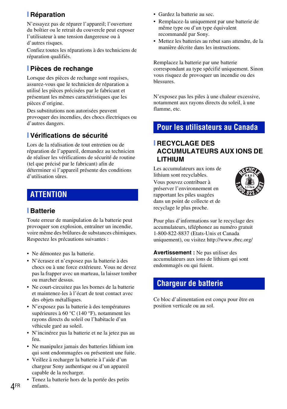 Sony DSC-T90 User Manual | Page 4 / 120
