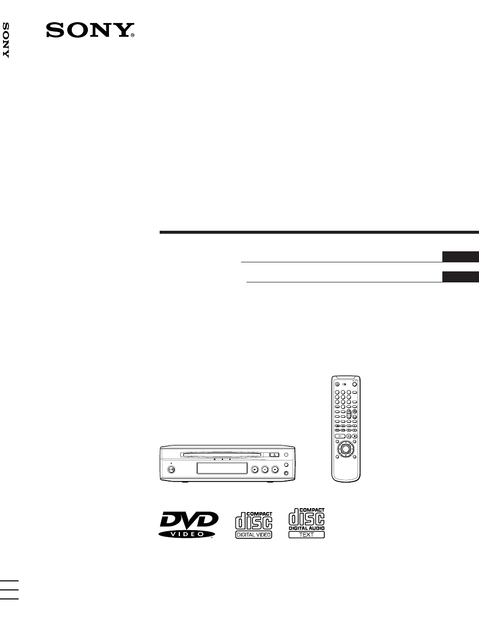 Sony DVP-F11 User Manual | 136 pages