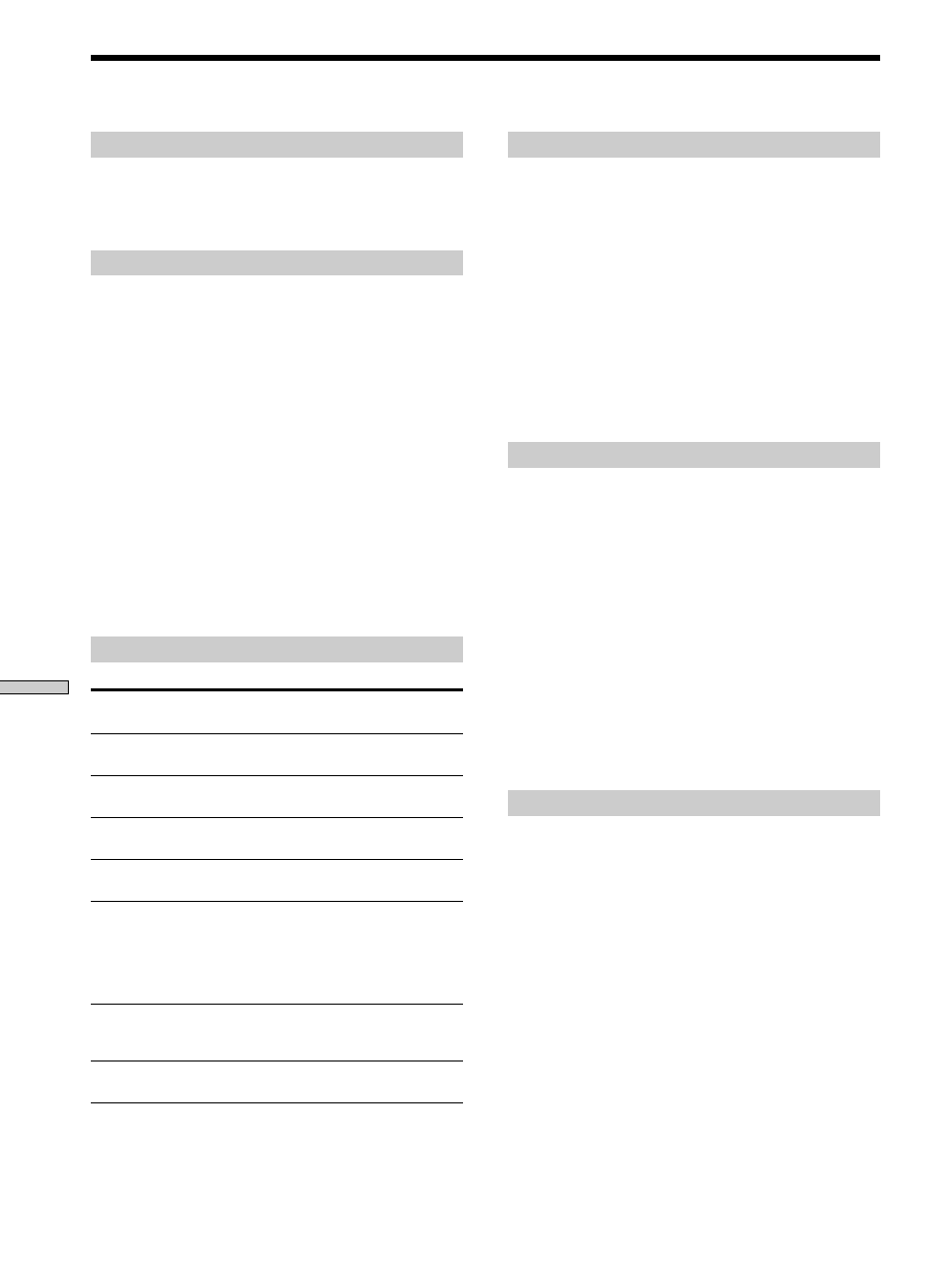 Technische gegevens | Sony DVP-F11 User Manual | Page 126 / 136
