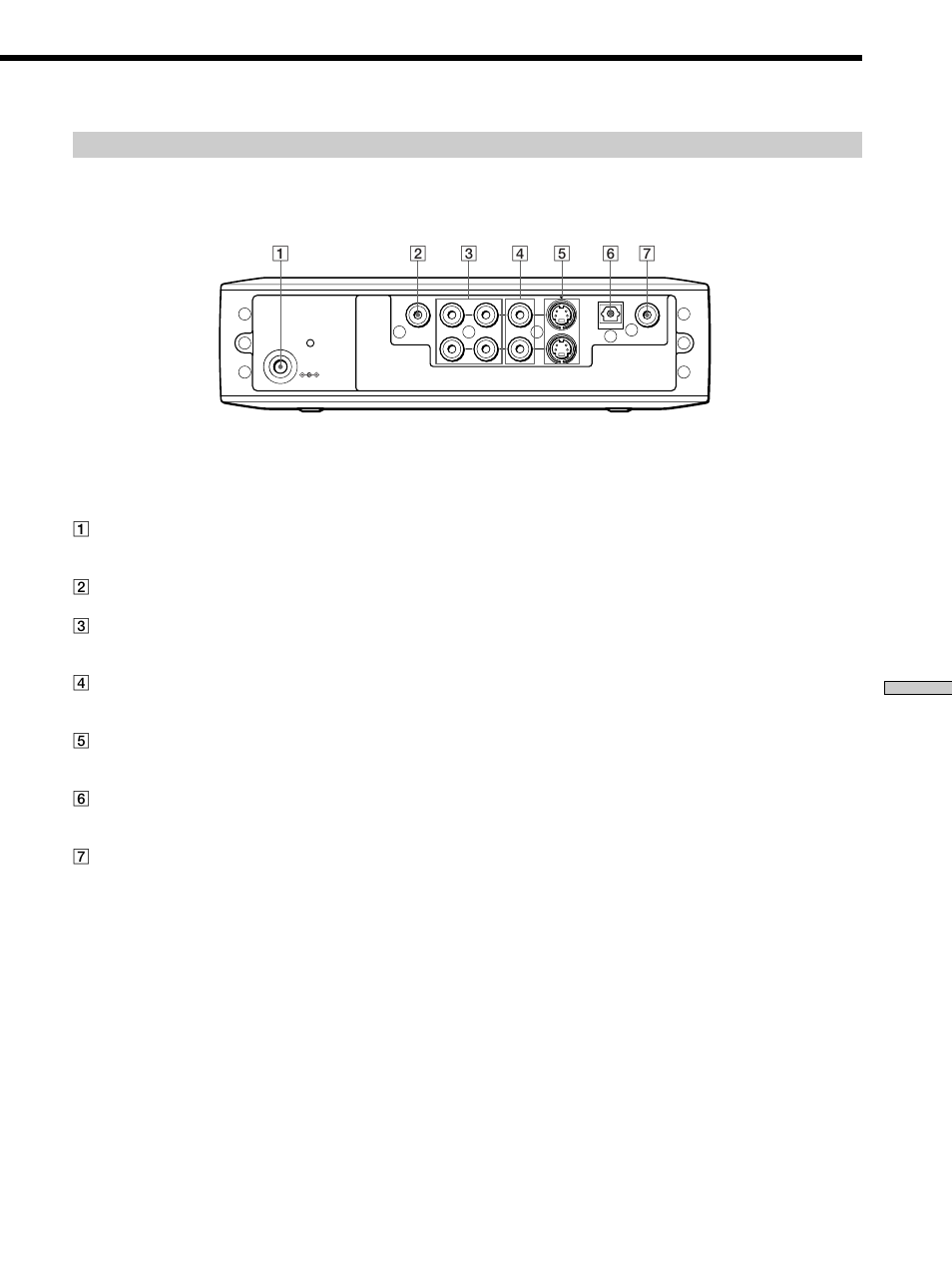 Achterpaneel | Sony DVP-F11 User Manual | Page 131 / 136