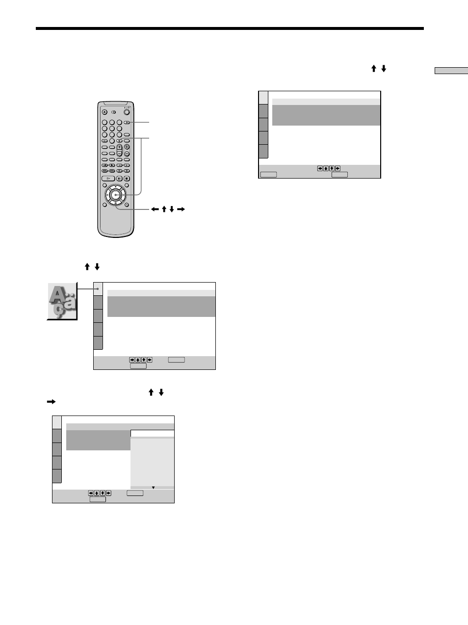 De taal voor het schermdisplay kiezen | Sony DVP-F11 User Manual | Page 17 / 136