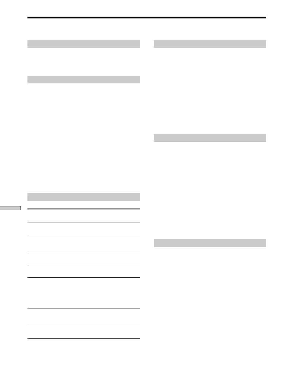 Caratteristiche tecniche, Technische gegevens | Sony DVP-F11 User Manual | Page 60 / 136