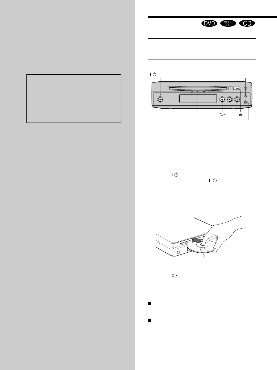 Discs afspelen | Sony DVP-F11 User Manual | Page 84 / 136