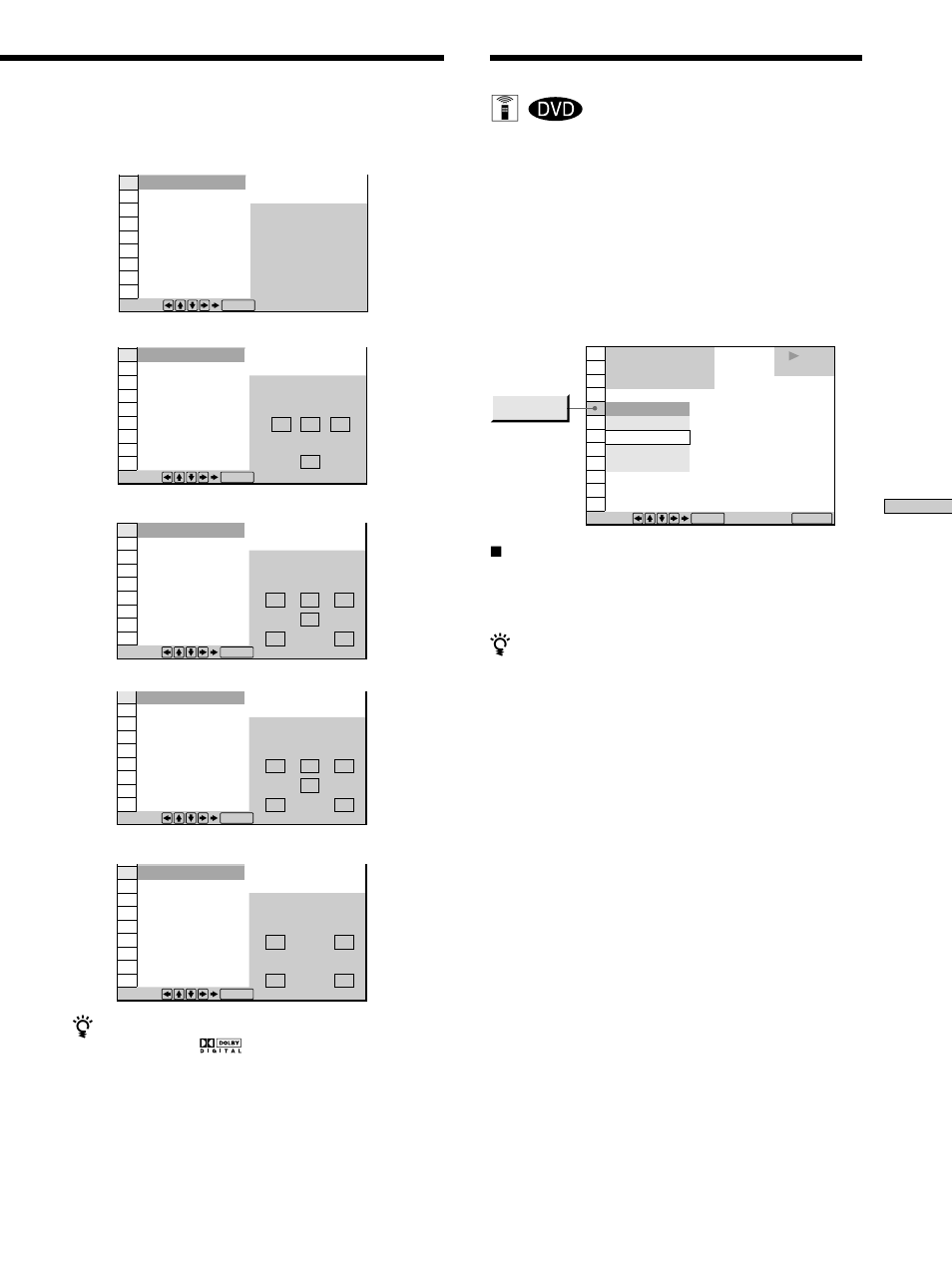 Ondertitels weergeven z | Sony DVP-F11 User Manual | Page 99 / 136