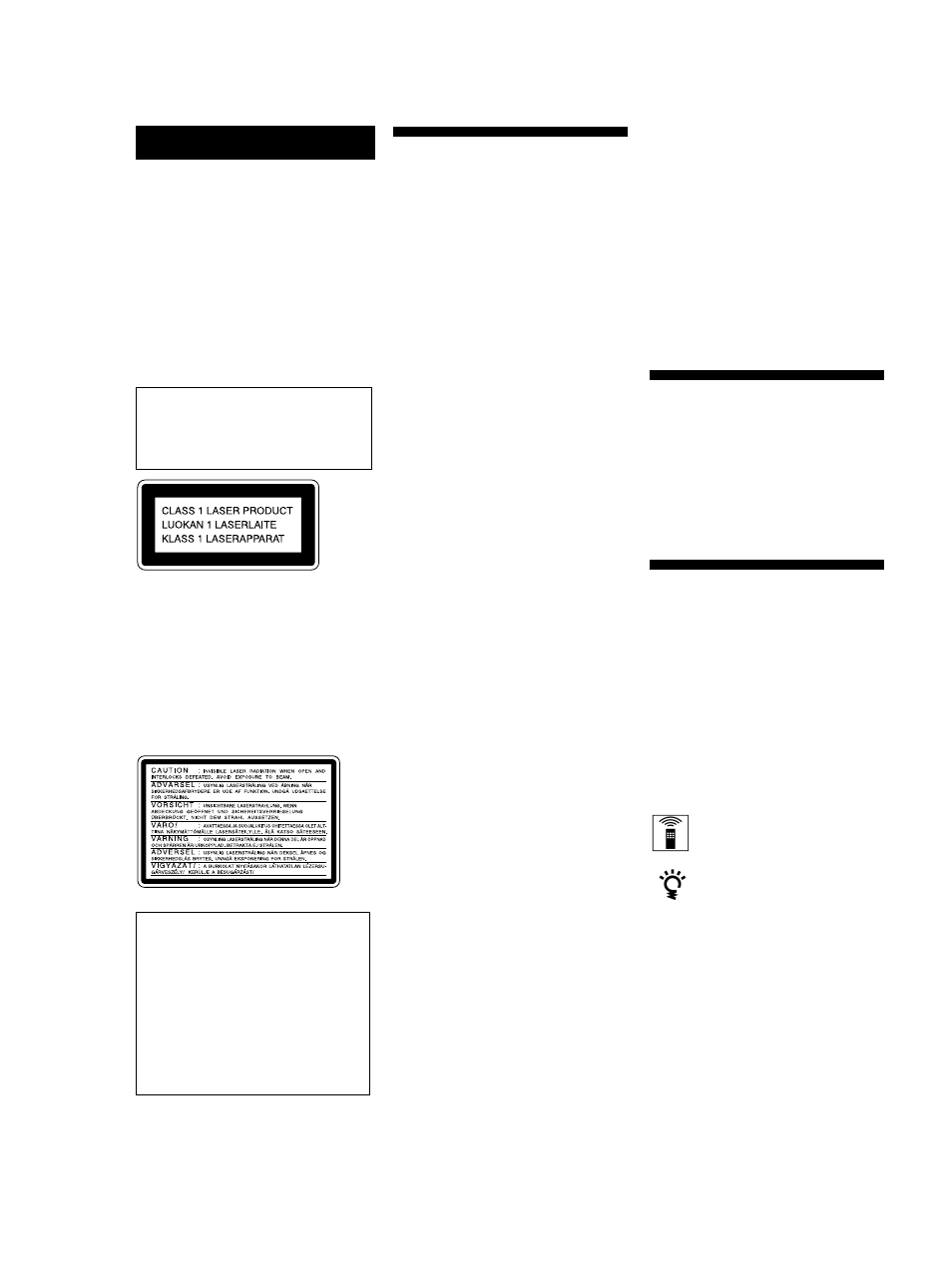 Attenzione, Benvenuti, Uso del manuale | Precauzioni | Sony MDS-JB920 User Manual | Page 114 / 172