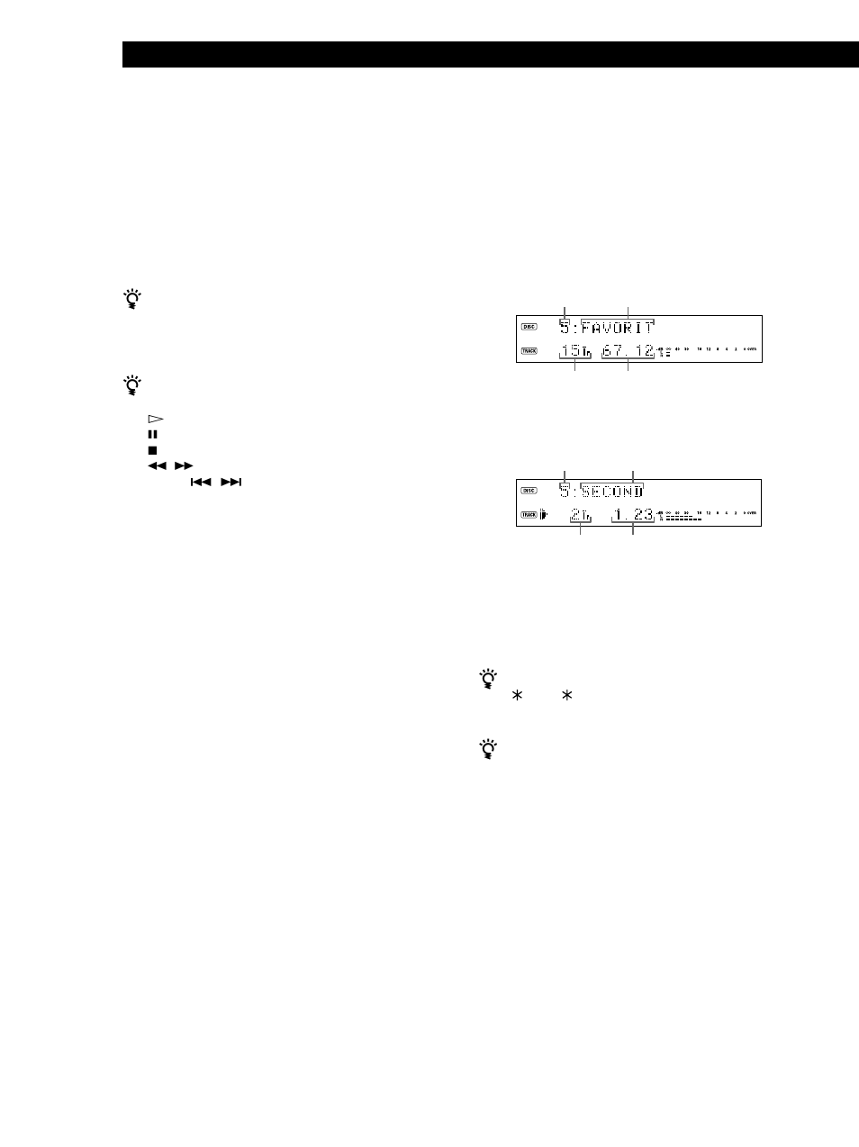 Uso del display | Sony MDS-JB920 User Manual | Page 148 / 172