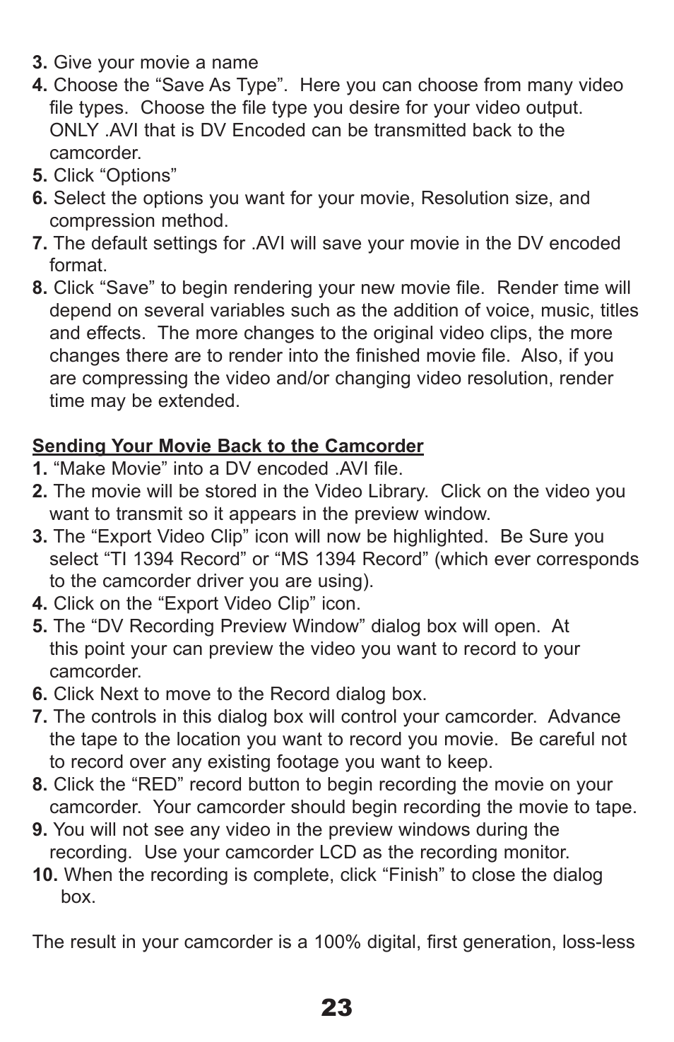 ADS Technologies ProDVD API-408 User Manual | Page 23 / 34