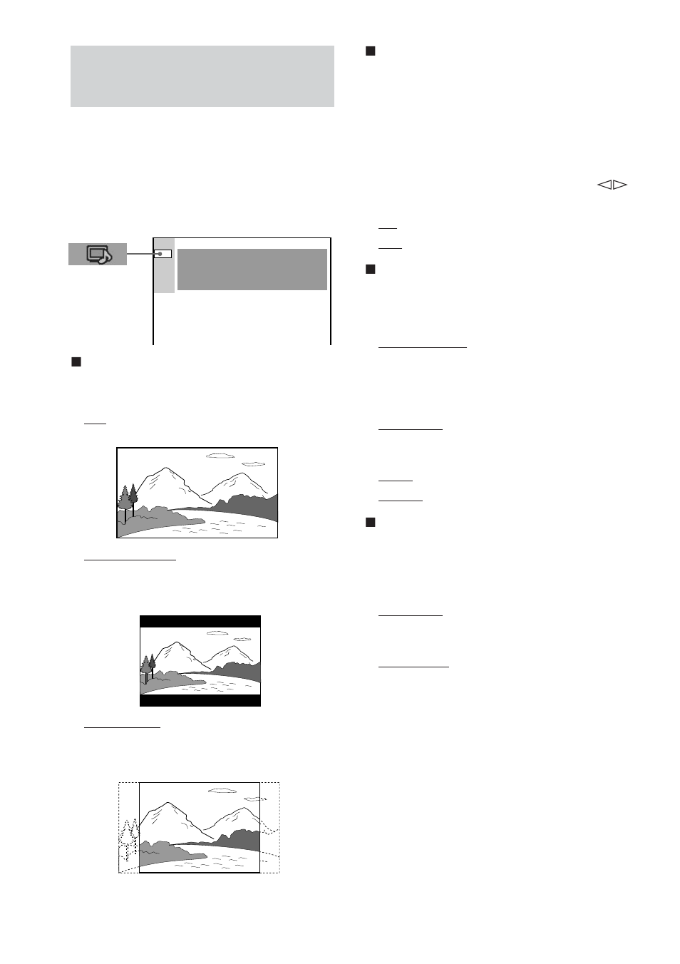 Keuze van de beeldscherm-weergave | Sony DHC-FL5D User Manual | Page 102 / 224